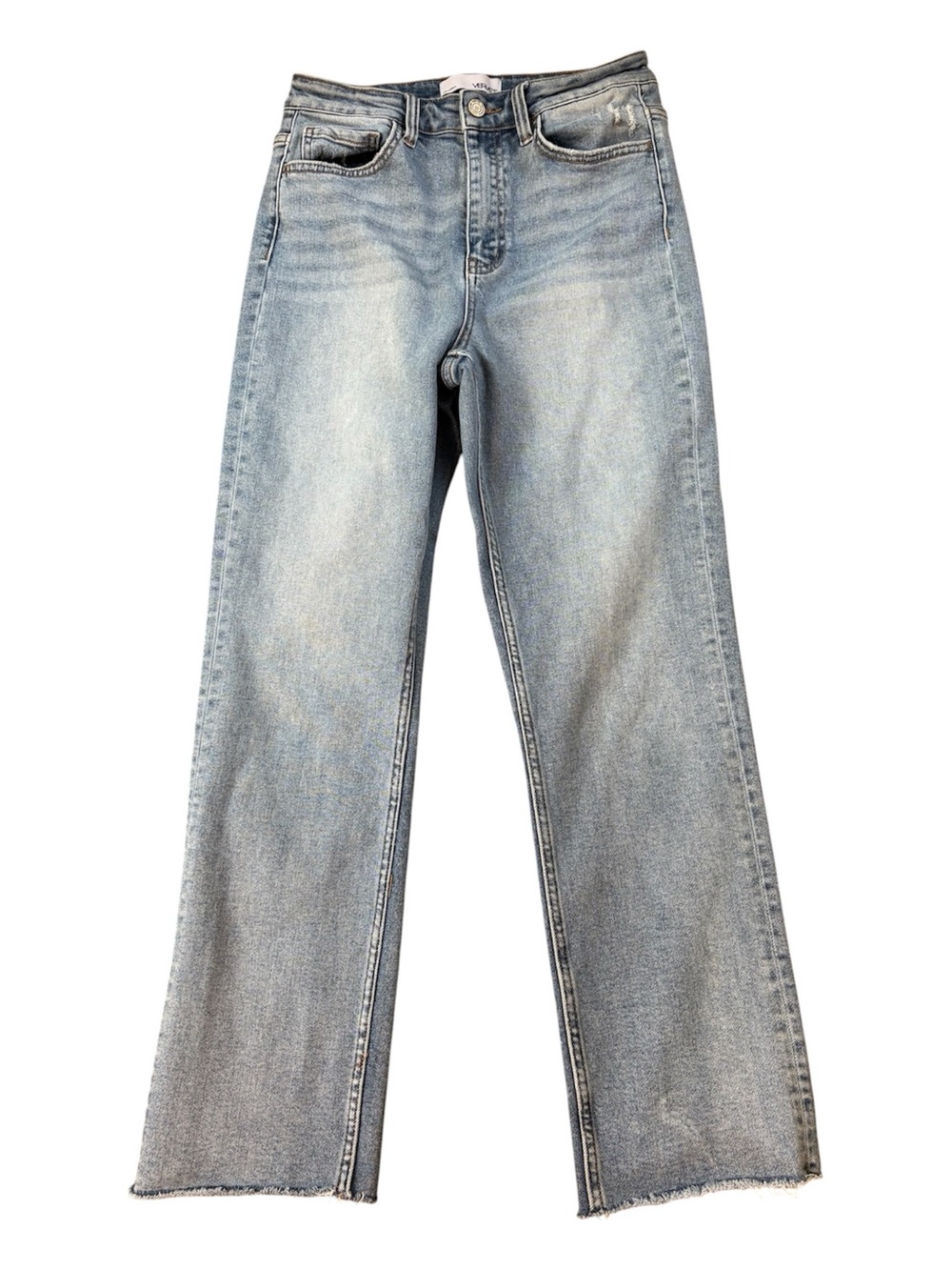 Vervet Los Angeles Swish Super High Rise Slim Crop Straight Jeans.  Size 28